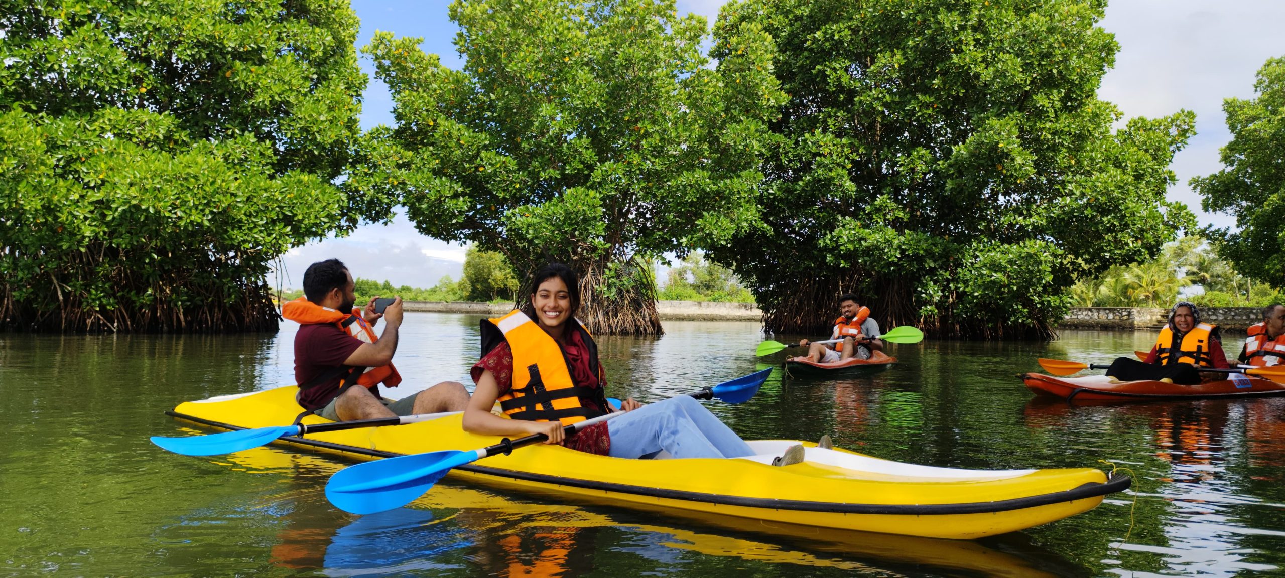Kayaking